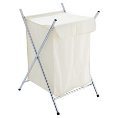 ikloo 宜酷屋 附蓋單格髒衣籃, 銀