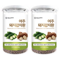 Hello Green 苦瓜菊芋丸 瓶, 300g, 2個