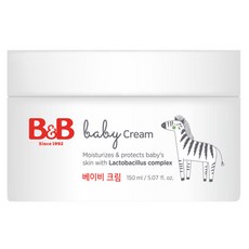 B&B 嬰兒保濕護膚乳霜, 1罐, 150ml