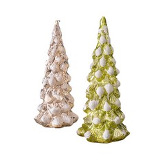 好物良品 聖誕樹造型氣氛桌燈2件組 大 + 小, 金色熱戀