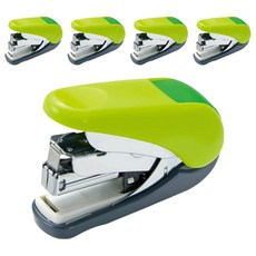 PLUS 普樂士 平釘釘書機 Karu-Hit 10號針 ST-010VNH, 綠色, 5個