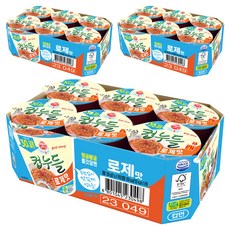 OTOKI 不倒翁 杯麵 LIGHT&JOY 減糖杯麵 玫瑰醬口味 51g, 18個