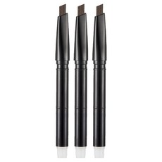 fmgt 디자이닝 아이브로우 펜슬 리필 0.3g, 03 브라운, 3개