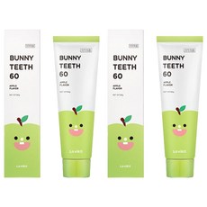 La vikit Vanitis 60 嬰兒牙膏，蘋果口味，無氟, 60g, 2個