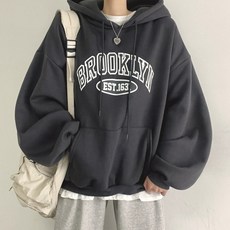 女款Brooklyn寬鬆連帽衫