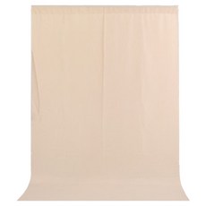 폴리천 방송 촬영 배경천 크로마키 스크린 2 x 3 m, 베이지, 1개