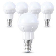 cityo LED 不透明迷你氪氣燈泡 14底座 4W, 晝光色, 5個