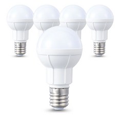cityo LED不透明迷你氪氣燈泡 17底座 4W, 燈泡色, 5個