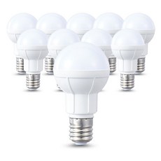 cityo LED迷你燈泡 E17 4.5W, 暖黃光, 10入