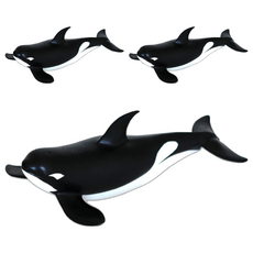 Bandi Toy 虎鯨公仔, 3個