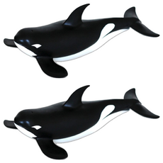 Bandi Toy 虎鯨公仔, 2個