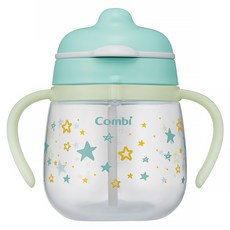 Combi 康貝 LakuMug樂可杯第一階段啜飲杯 240ml 4個月開始適用, 燦爛星空, 1個