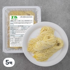 젠미코리아 생라면, 500g, 5개