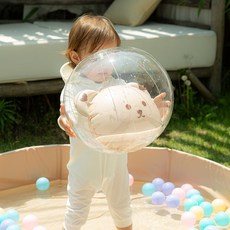 Agard幼兒用Dot To Dot Dotcombe沙灘球, 40cm, 托科姆沙灘球, 1個