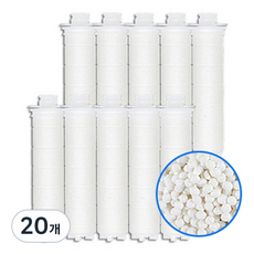 Ionpolis 美標除氯除鏽淋浴過濾器補充裝, 20入