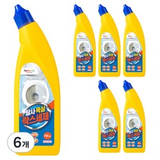 탐사 욕실청소용 락스세제, 750ml, 6개
