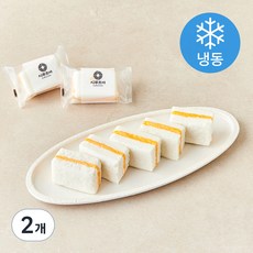 시루조아 우유 치즈 설기 (냉동), 450g, 1개입, 2개