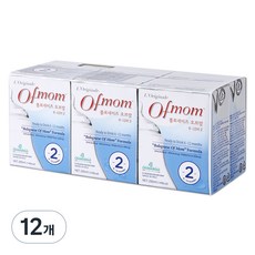 오브맘 액상분유 2단계(6개월~12개월), 200ml, 12개