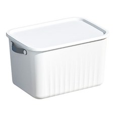 北歐風收納箱, 特大(40 x 30.5 x 24.5cm), 白色, 1組