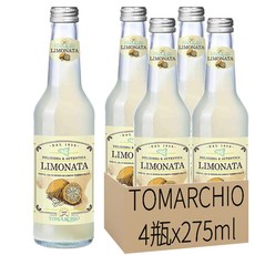 TOMARCHIO 義大利西西里檸檬氣泡飲, 275ml, 24瓶