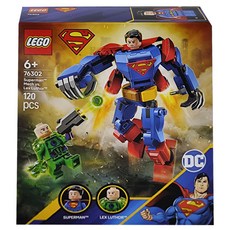 LEGO 76302 SH-超人 機甲大戰雷克斯路瑟(4), 1盒, 多色