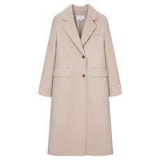 on&on 女款經典翻領手工羊毛大衣 NEW3WHA29