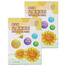 JOIN HOME 仲安家 兒童葉黃飲 20包, 2盒, 300ml