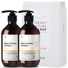 달리프 베러 퍼퓸 프리미엄 기프트 샴푸 세트 일랑로즈향 500ml 2개입, 1세트