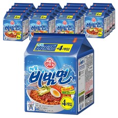 오뚜기 메밀비빔면 130g, 64개