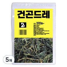 비니푸드 건곤드레, 100g, 5개
