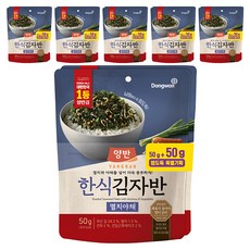 양반 한식 김자반 멸치야채, 50g, 12개