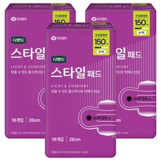 Depend 利清爽 女性用時尚炭感護墊, 18入, 3個, 安心中量型