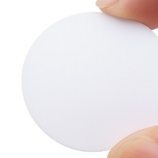 Jutem 傢俱壁紙釘孔貼紙 7入, 白色