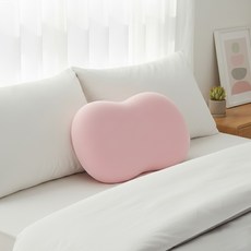 Dailyshare 素色頸枕, 獨立粉紅色, 1個