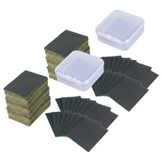 O-ON 砂磨砂紙 400號 100入 透明盒, 2個