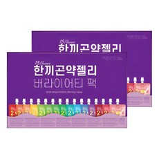 더존건강 한끼 곤약젤리 버라이어티 팩 30개입, 4.5kg, 2세트