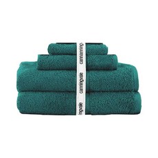 澳洲Canningvale坎寧威爾皇家璀璨毛巾4件組, 戴恩樹雨林綠, 1組