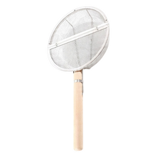 KANKUMA 神田 日製 圓型咖啡豆烘焙器, 銀色 + 原木色, 1個