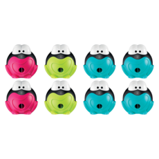 Maped Croc Croc 青蛙單孔削鉛筆機, 8個, 隨機出貨