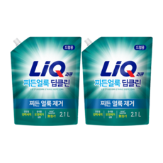 LiQ 頑固汙漬深層潔淨滾筒專用洗衣精, 2個, 2.1L