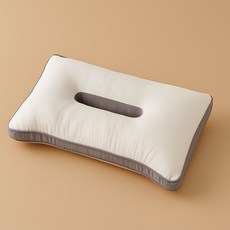 JOEUNZARY 舒適護頸不壓耳Holic頸椎枕, 象牙白