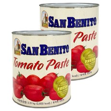 산베니토 토마토 페이스트, 3.15kg, 2개