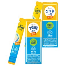 큐원 상쾌환 스틱 망고맛 3p, 54g, 2개