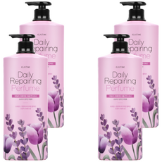 엘라스틴 데일리 리페어링 퍼퓸 컨디셔너 프렌치 라벤더향, 1.1L, 4개