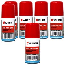WURTH QUICK FRESH TURBO 車輛空調系統清潔劑，40ml, 6瓶