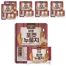 NATURAL BOX 健康零食 白米法老麥口袋鍋巴, 6個, 300g