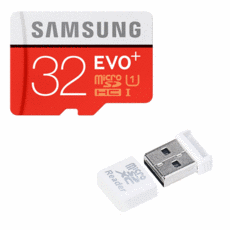 삼성전자 마이크로 SD카드 MB-MC32GA/KR + USB 전용리더기, 32GB, 1개