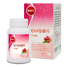 葡萄王 Q10蔓越莓復方膠囊, 400mg, 90顆, 1罐