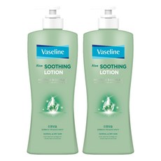 Vaseline 凡士林 蘆薈舒緩乳液, 450ml, 2個