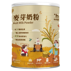 易而善 麥芽奶粉 含14種維生素 7種人體所需礦物質 100%紐西蘭乳源, 900g, 1罐